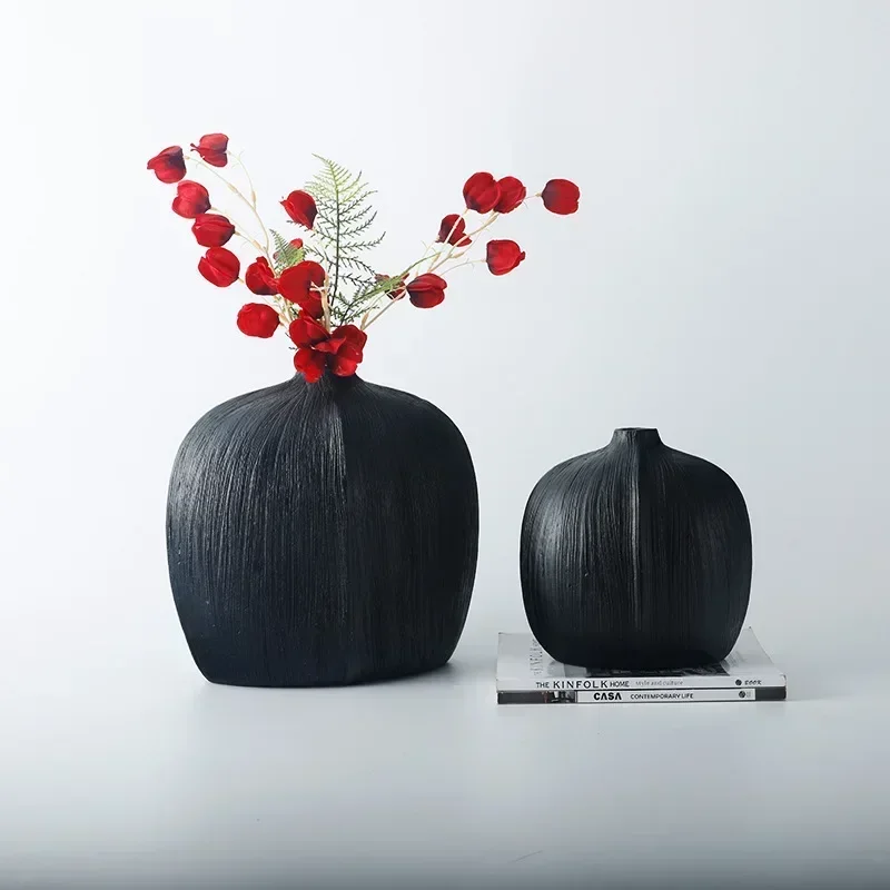 Resin Art Dining Table - Modern Simple Vertical Scratch Resin Flat
