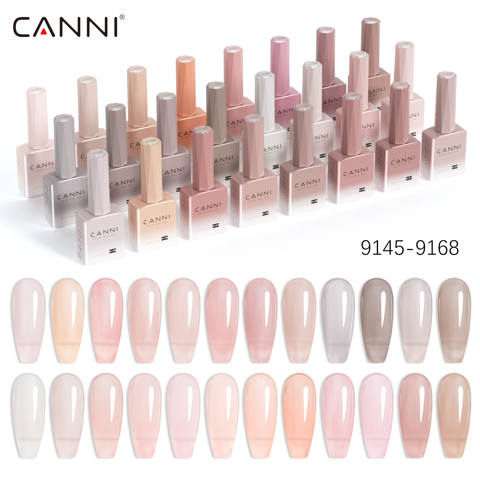 Uv Lamp Nail Resin - CC7 CANNI Nail Gel Polish 9ml