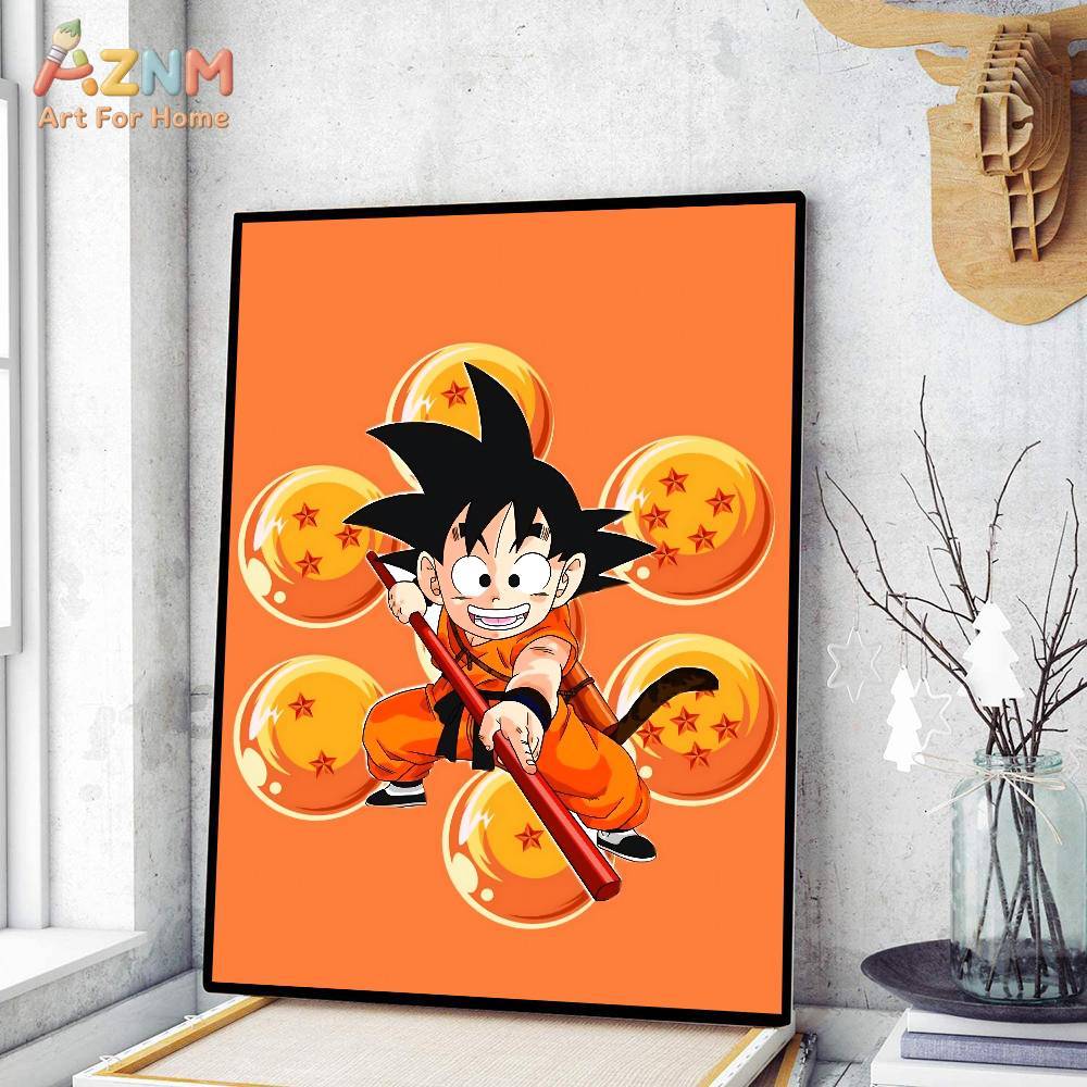 Resin Art Goku - AZNM Dragon Ball Kid Goku Dragon