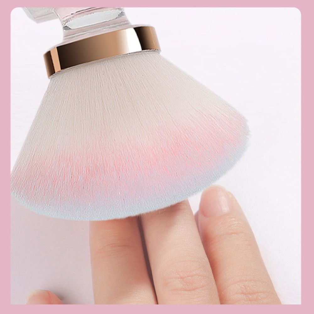 Resin Art Rose - Portable Rose Shape Powder Blusher Brush
