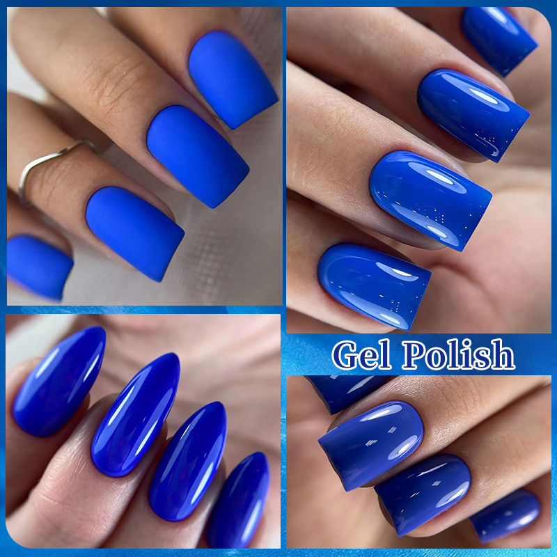 LILYCUTE 7ML Matte Blue Color  - đánh giá và giá Resin Art Varnish