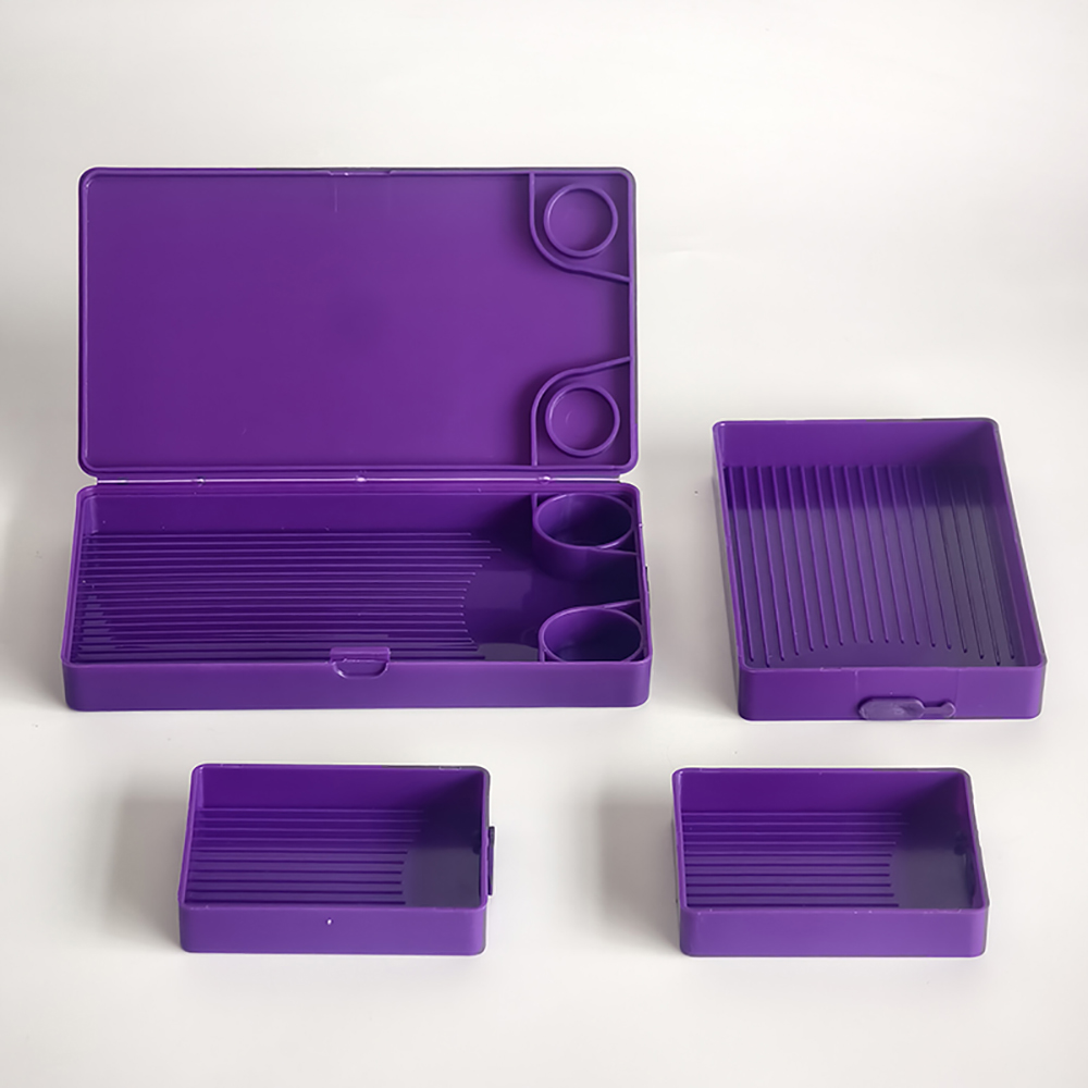 Diamond Painting Tray with Lid - đánh giá và giá Resin Art Case