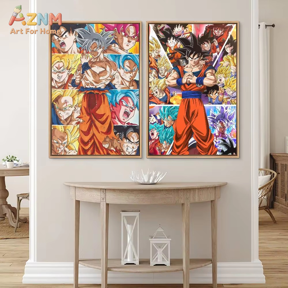 AZNM Dragon Ball Diamond Poste - đánh giá và giá Resin Art Goku