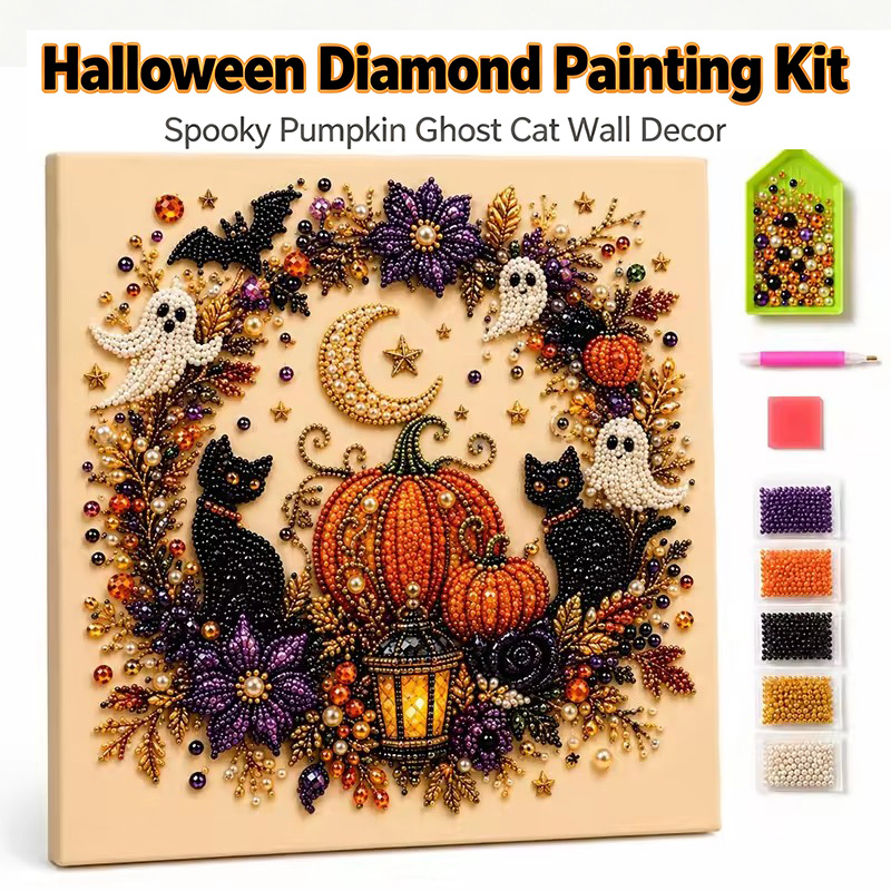 @Halloween Ghost Pearl Art Kit - đánh giá và giá Resin Art For Beginner