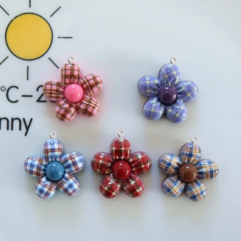 10Pcs Sweet Flower Planar Resi - đánh giá và giá Resin Art With Flowers