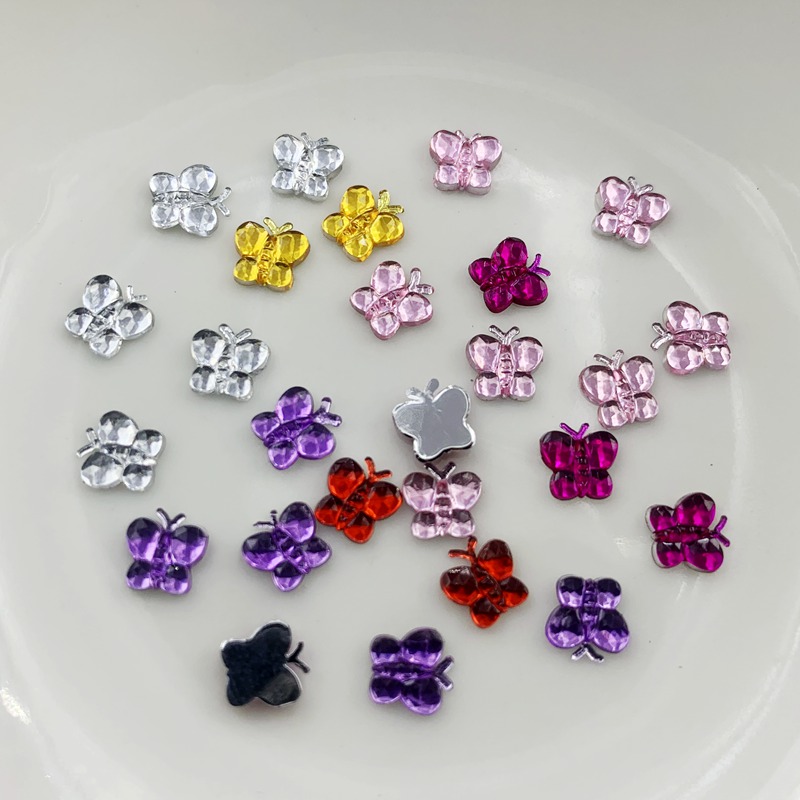 5Mm Mini Bướm Pha Lê Acrylic Đ - đánh giá và giá Resin Art Design For Wedding