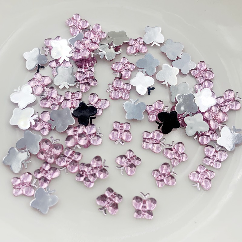 5Mm Mini Bướm Pha Lê Acrylic Đ - đánh giá và giá Resin Art Design For Wedding