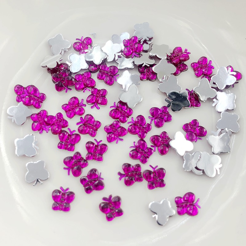 5Mm Mini Bướm Pha Lê Acrylic Đ - đánh giá và giá Resin Art Design For Wedding