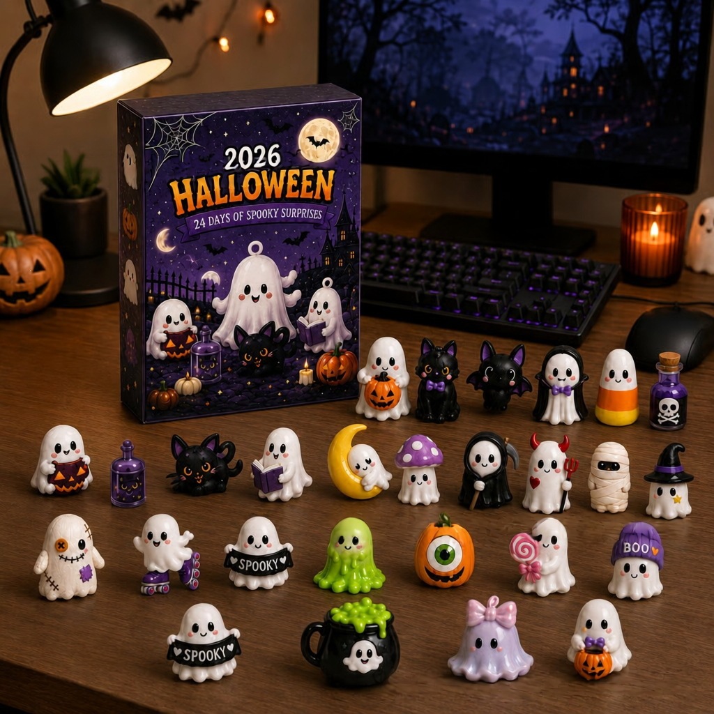 2026 Halloween Advent Calendar - đánh giá và giá Resin Art Case
