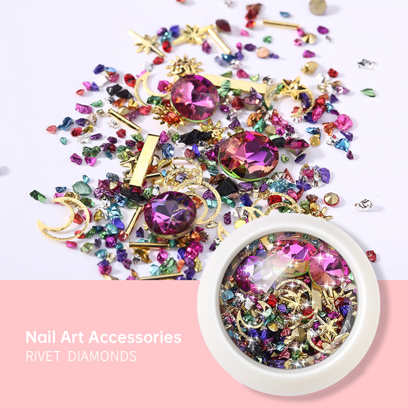 Resin Stones Jewelry Metal Riv - đánh giá và giá Resin Art Case