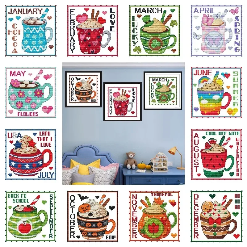 Tháng Món Tráng Miệng Cốc 5D T - đánh giá và giá Resin Art For Beginner