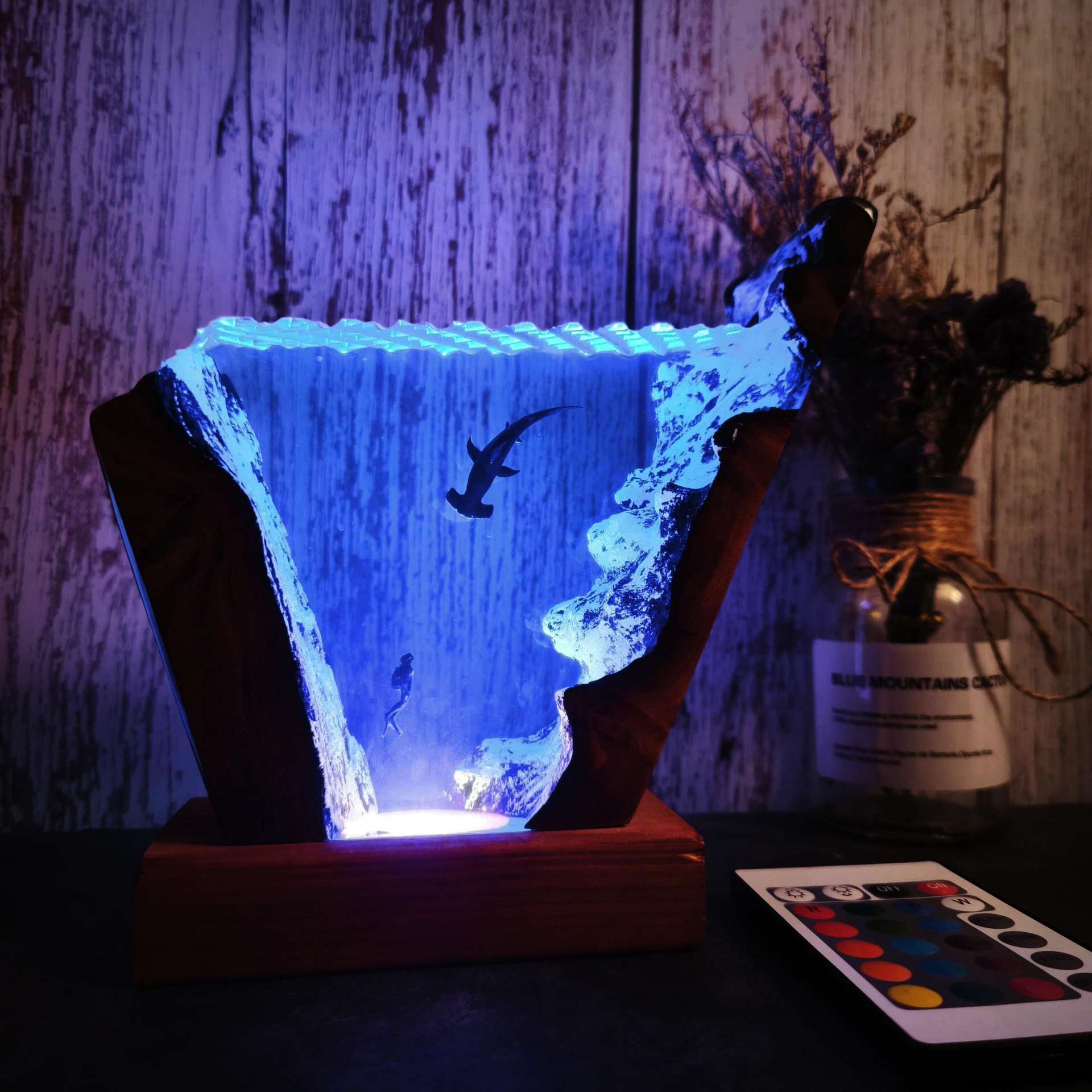 6 * 4-inch Ocean Series Diver  - đánh giá và giá Resin Art Wedding Gift