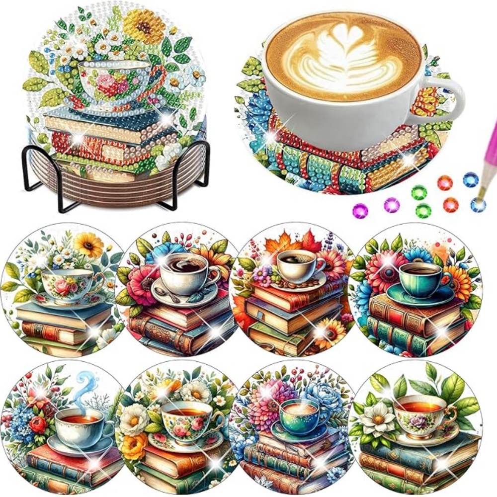 8PCS/DIY Diamond Art Painting  - đánh giá và giá Resin Art For Beginner