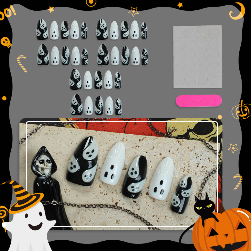 30pcs 2025 Halloween Almond Sh - đánh giá và giá Resin Art Case