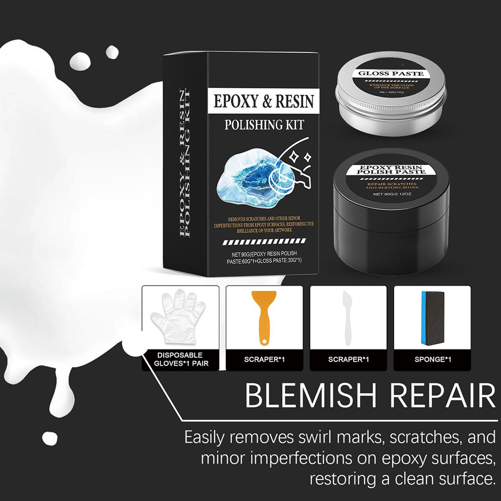 Epoxy Resin Polishing Kit - Cr - đánh giá và giá Resin Art For Beginner
