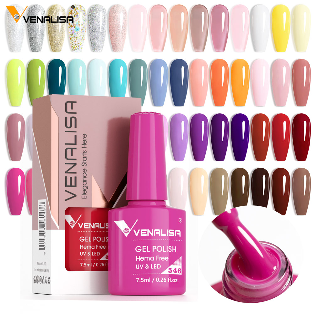 VENALISA VIP5 Luxury Gel Polis - đánh giá và giá Uv Lamp Nail Resin