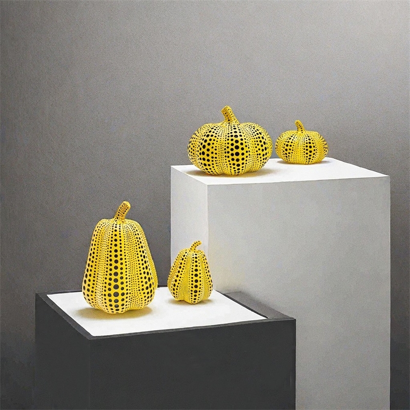 Yellow Pumpkin Resin Pigeon Ow - đánh giá và giá Resin Art Wedding Gift