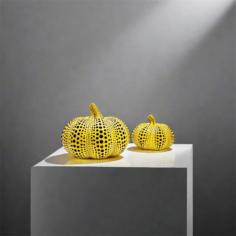 Yellow Pumpkin Resin Pigeon Ow - đánh giá và giá Resin Art Wedding Gift