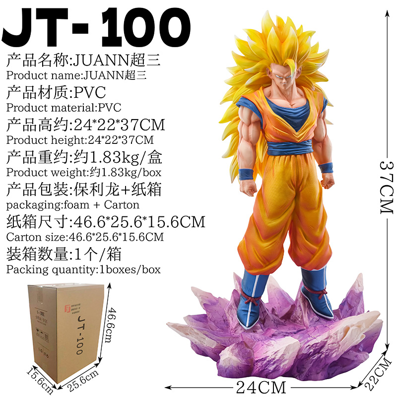 Jt Studio Dragon Ball Z Super  - đánh giá và giá Resin Art Goku