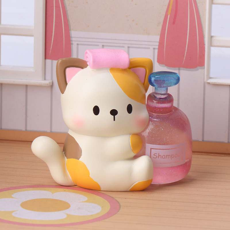 Bath Time Meow Crew Blind Box  - đánh giá và giá Resin Art Case
