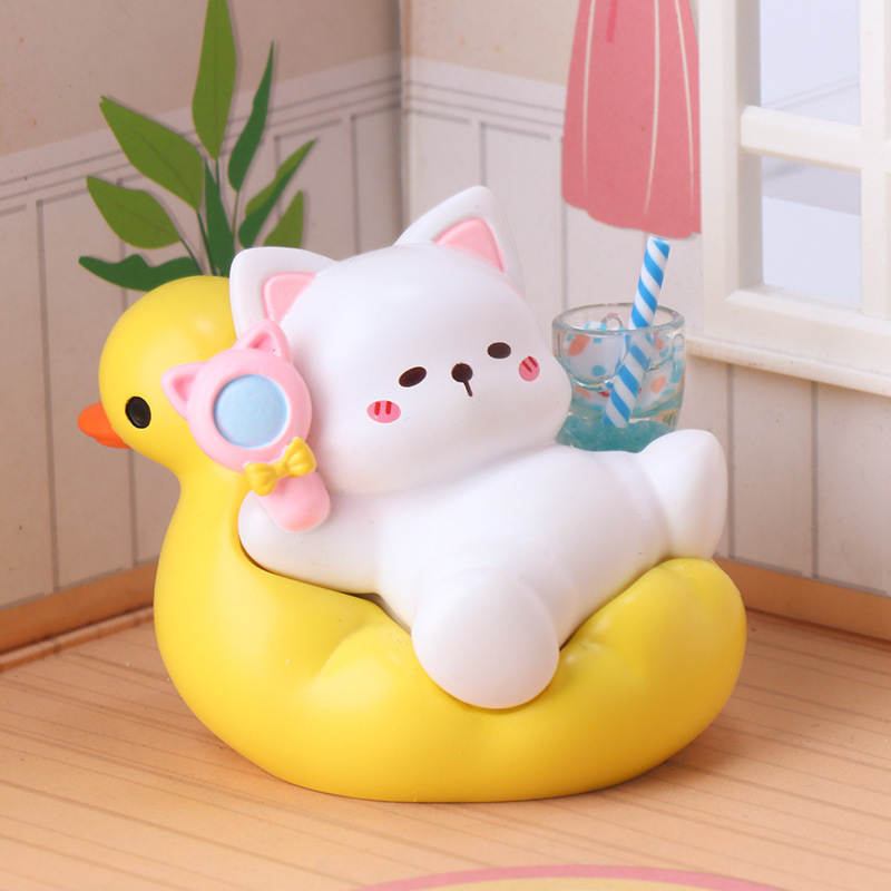 Bath Time Meow Crew Blind Box  - đánh giá và giá Resin Art Case