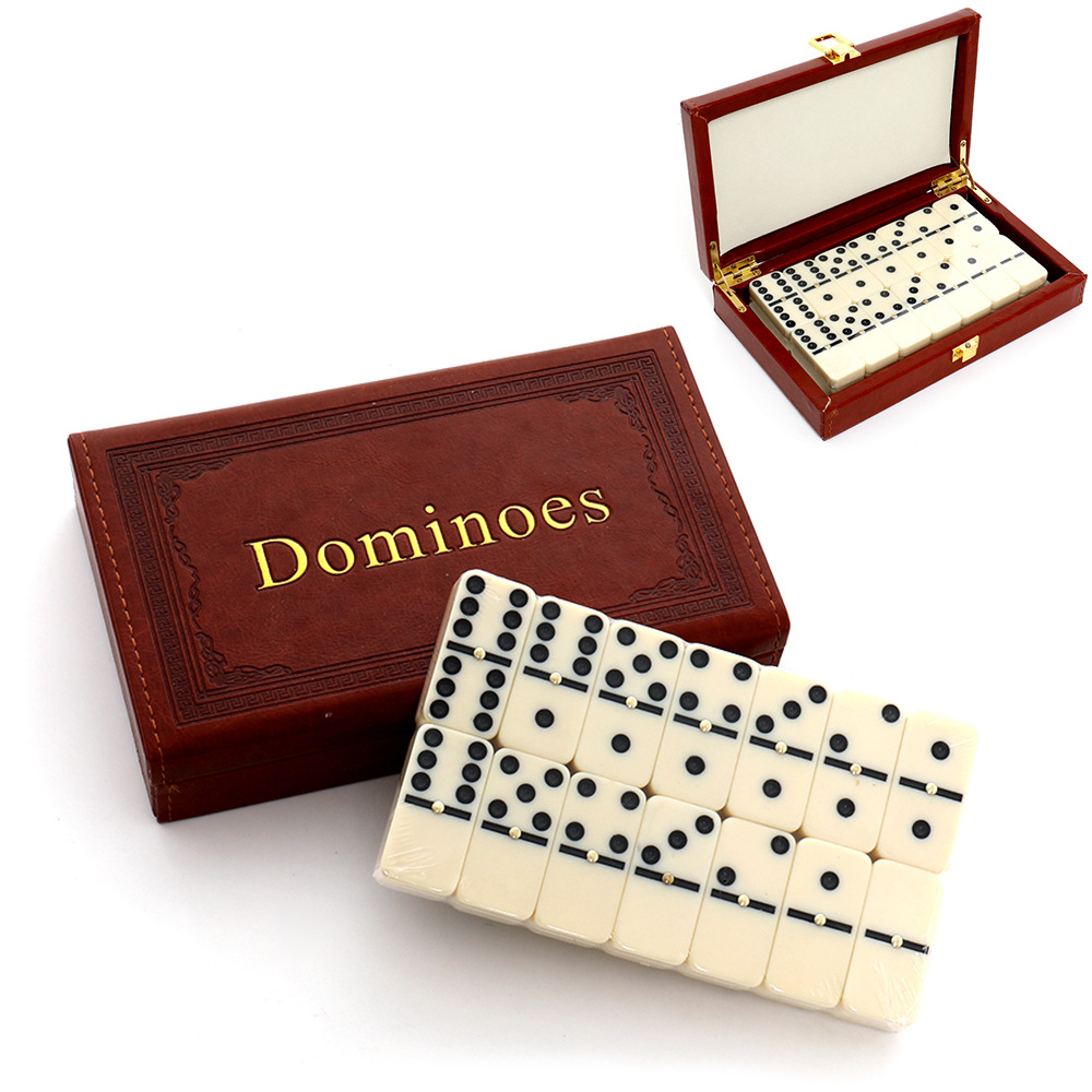 28Pcs Resin Domino Set Classic - đánh giá và giá Resin Art Case