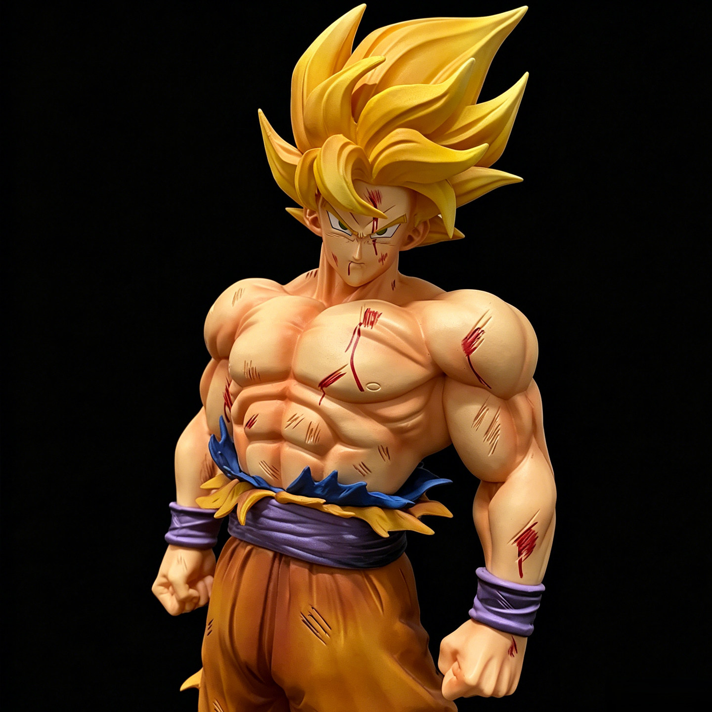 Dragon Ball Super Saiyan Goku  - đánh giá và giá Resin Art Goku