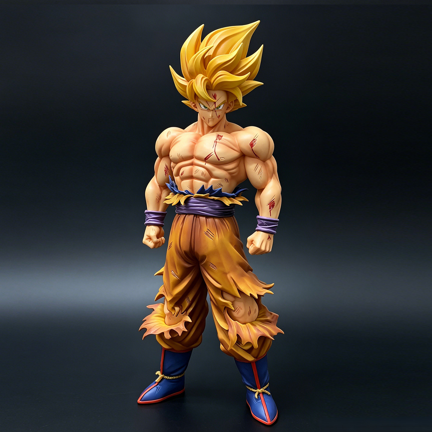 Dragon Ball Super Saiyan Goku  - đánh giá và giá Resin Art Goku