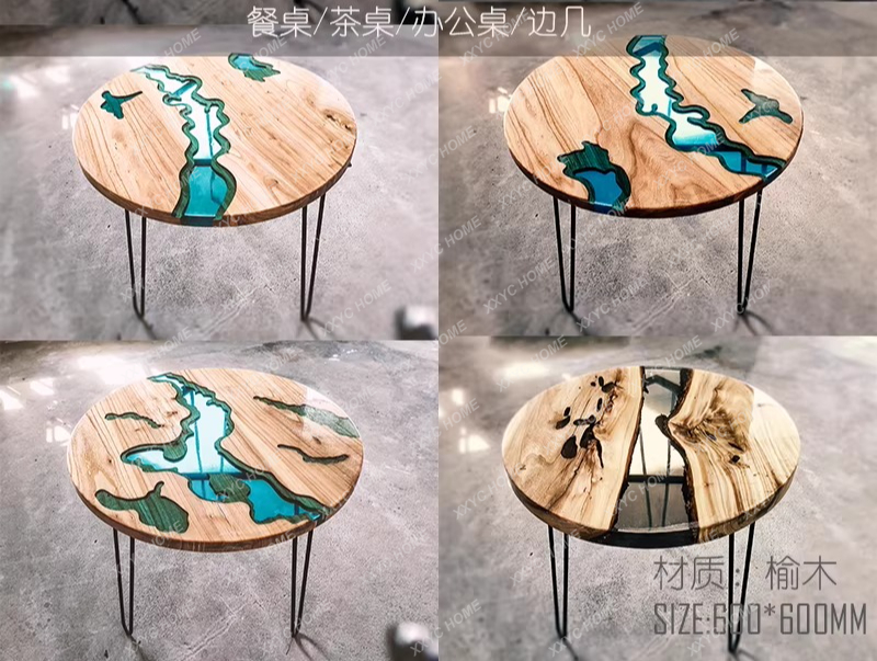 Creative art dining table epox - đánh giá và giá Resin Art Dining Table