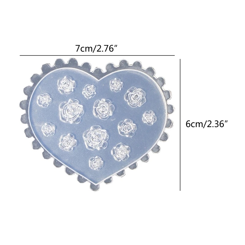 3D Rose Flower Nail Art Decora - đánh giá và giá Resin Art Rose
