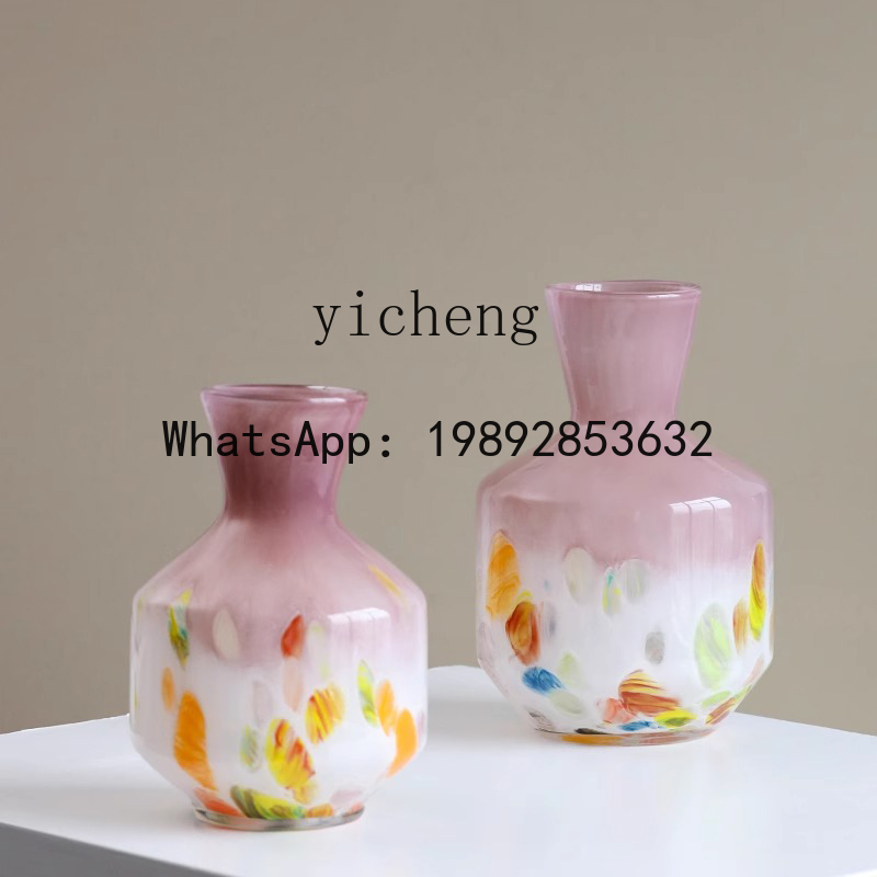 FY vase glass ornament living  - đánh giá và giá Resin Art Dining Table