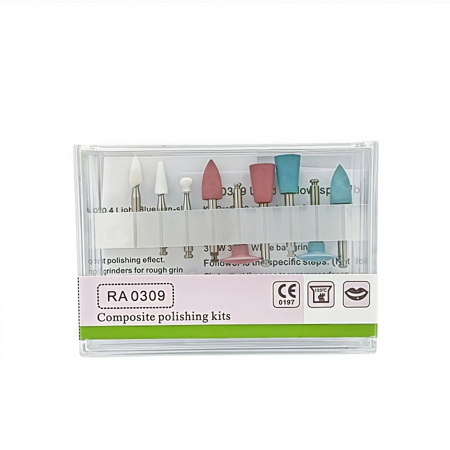 9PCS/Box Dental Polishing Bur  - đánh giá và giá Resin Art Case