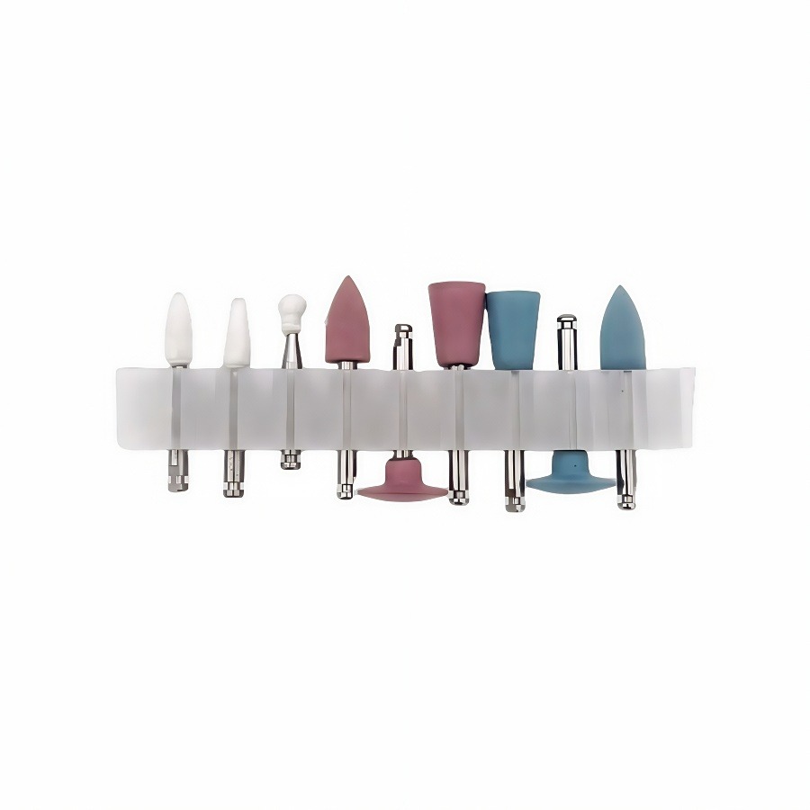 9PCS/Box Dental Polishing Bur  - đánh giá và giá Resin Art Case