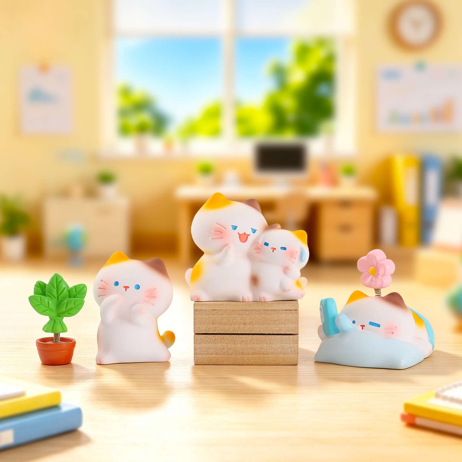 Working Kitten Resin Blind Box - đánh giá và giá Resin Art Case