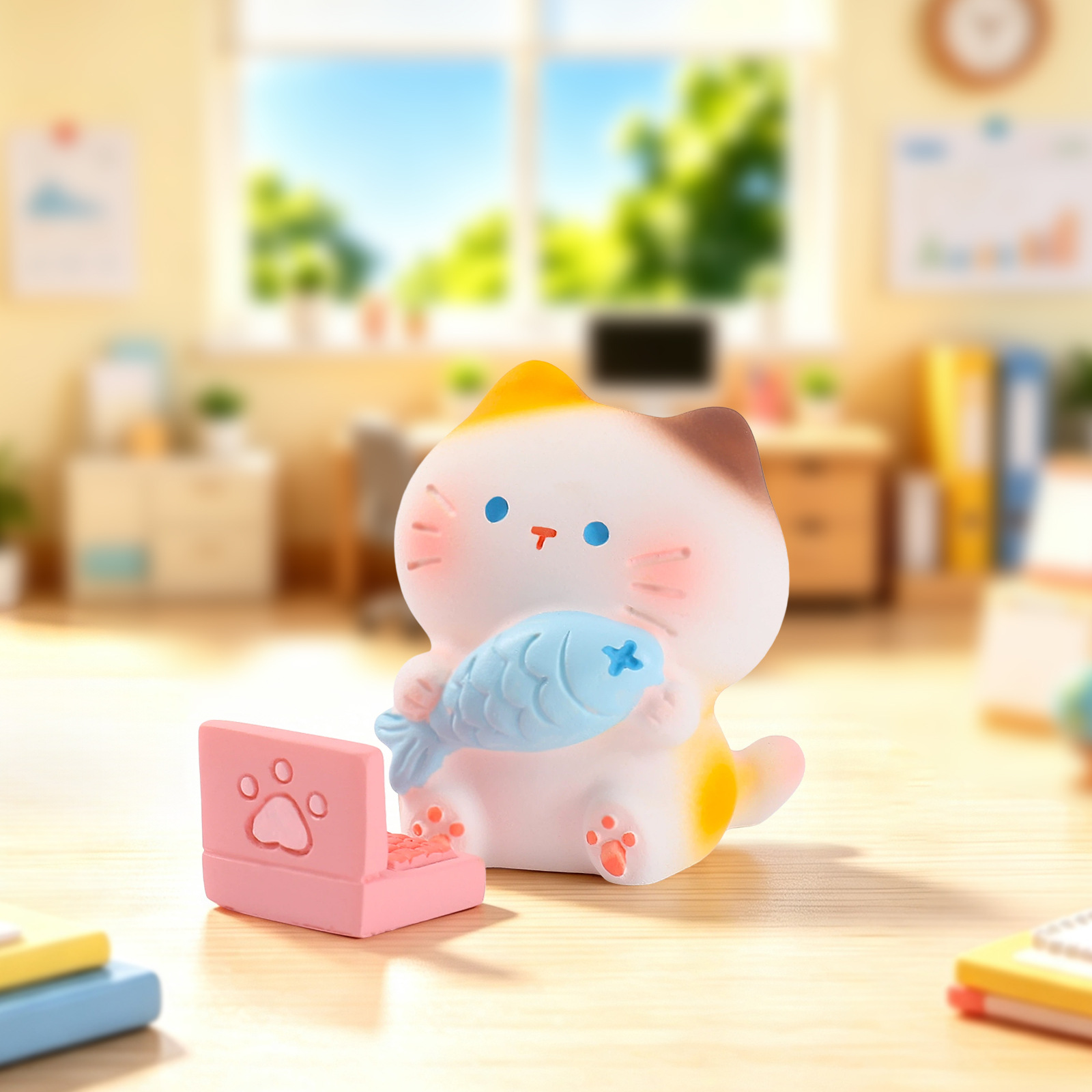 Working Kitten Resin Blind Box - đánh giá và giá Resin Art Case