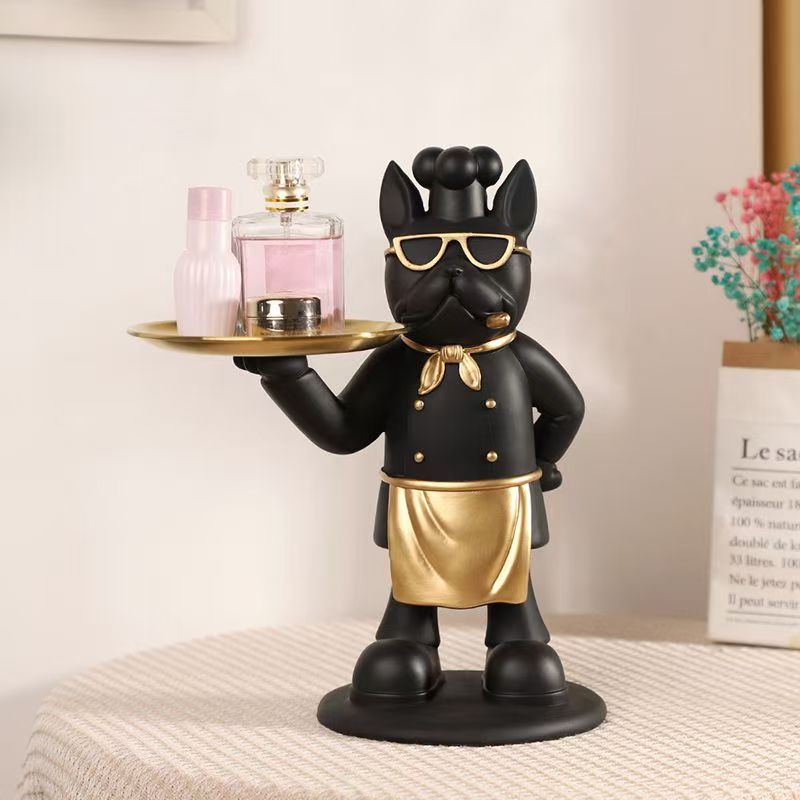 Resin Pirate Chef Statue Tray  - đánh giá và giá Resin Art Dining Table