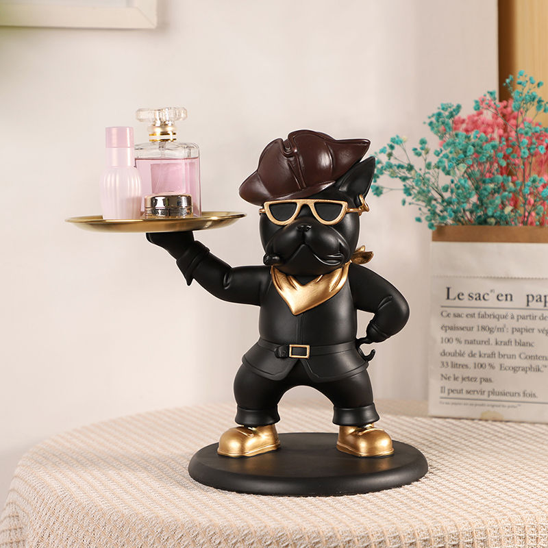 Resin Pirate Chef Statue Tray  - đánh giá và giá Resin Art Dining Table