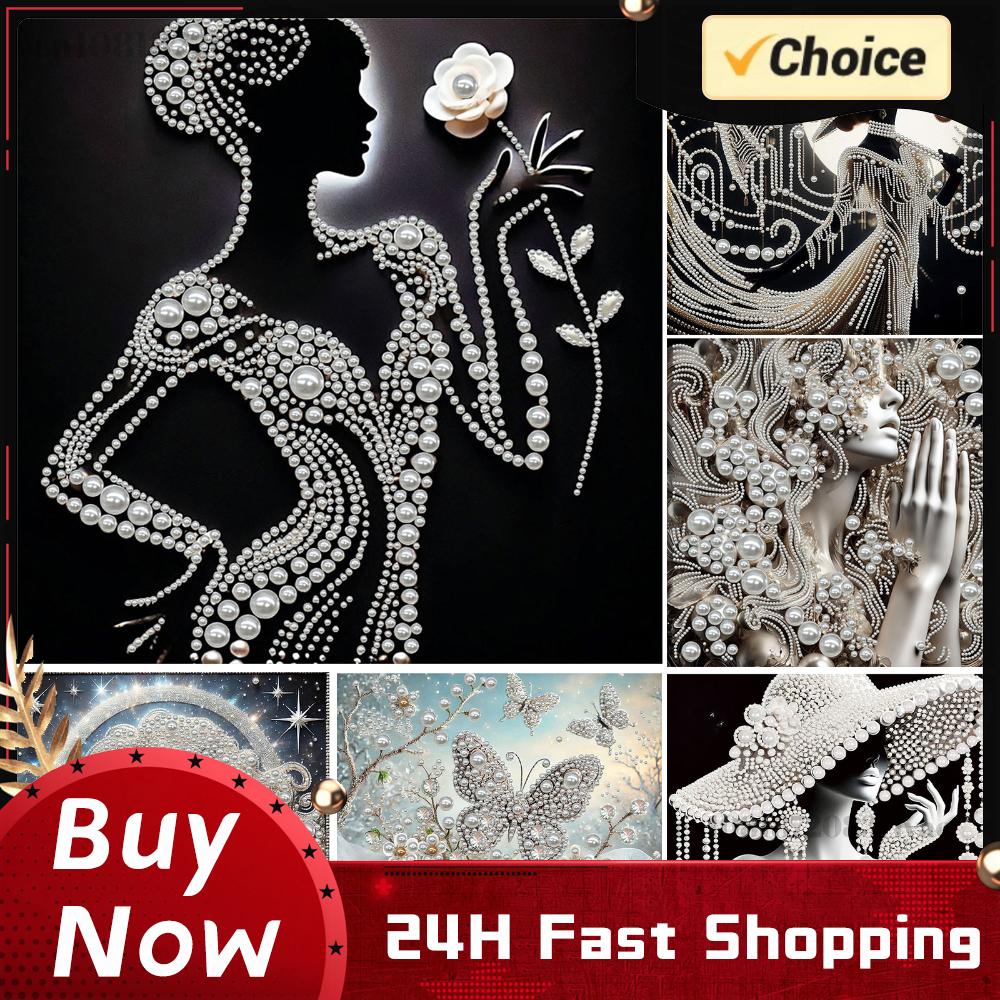 DIY Ladies Pearl Diamond Paint - đánh giá và giá Resin Art For Beginner