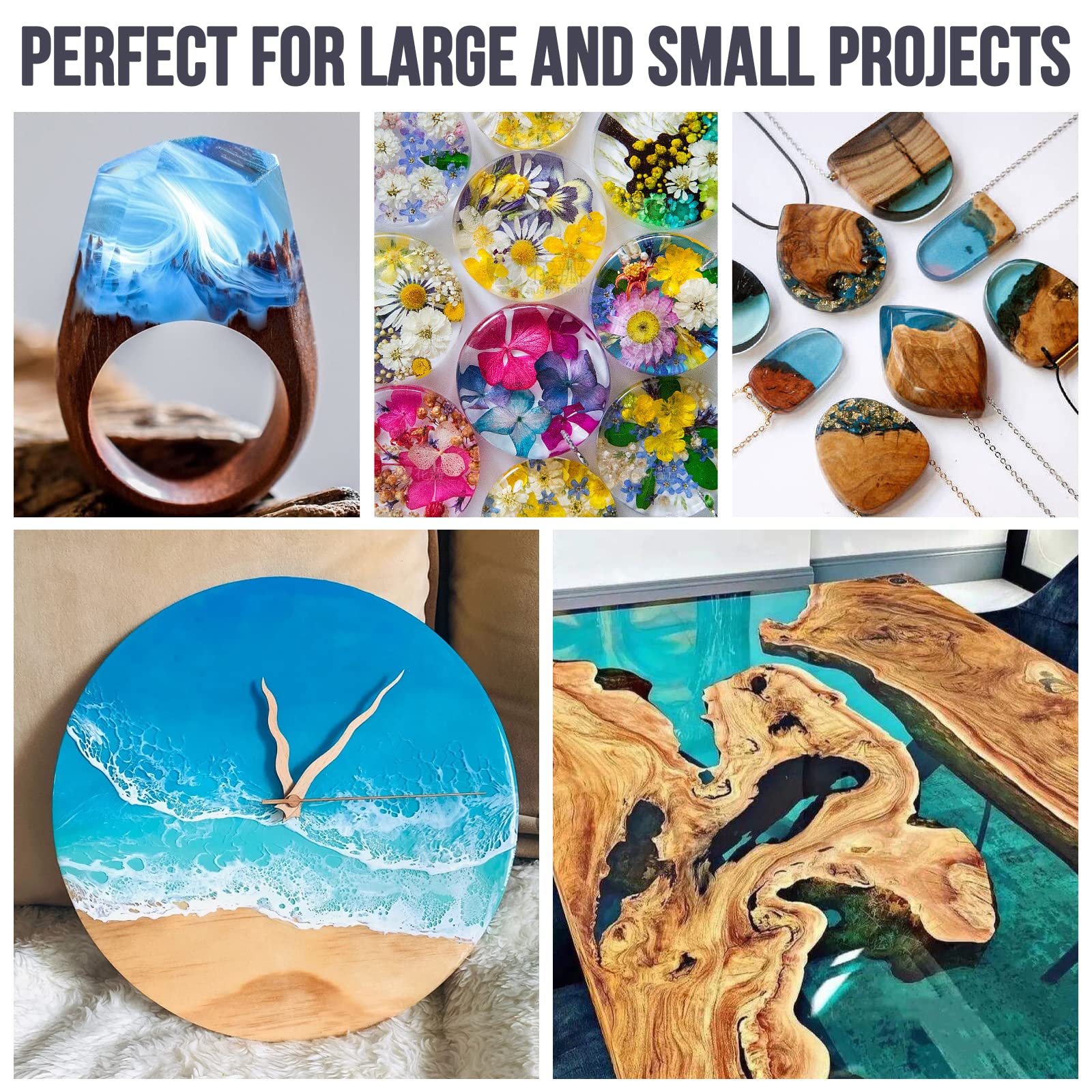 Epoxy Resin Kits Set, Art Kit  - đánh giá và giá Resin Art For Beginner