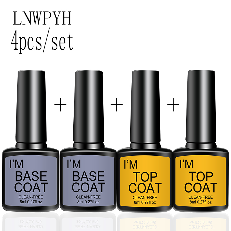 4 Pcs/Set Top Coat And Base Co - đánh giá và giá Resin Art Varnish