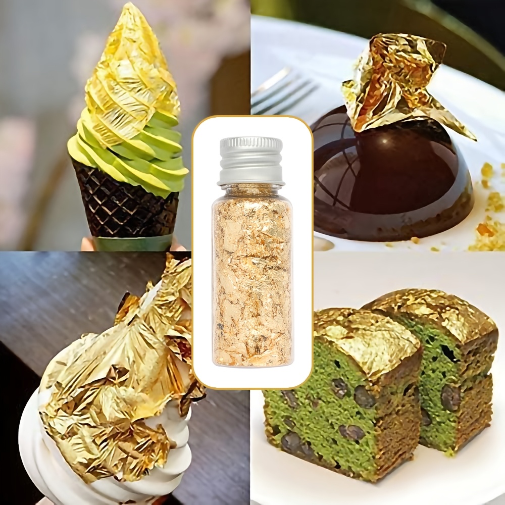 Metallic Leaf Flakes,Cake Deco - đánh giá và giá Resin Art Rose
