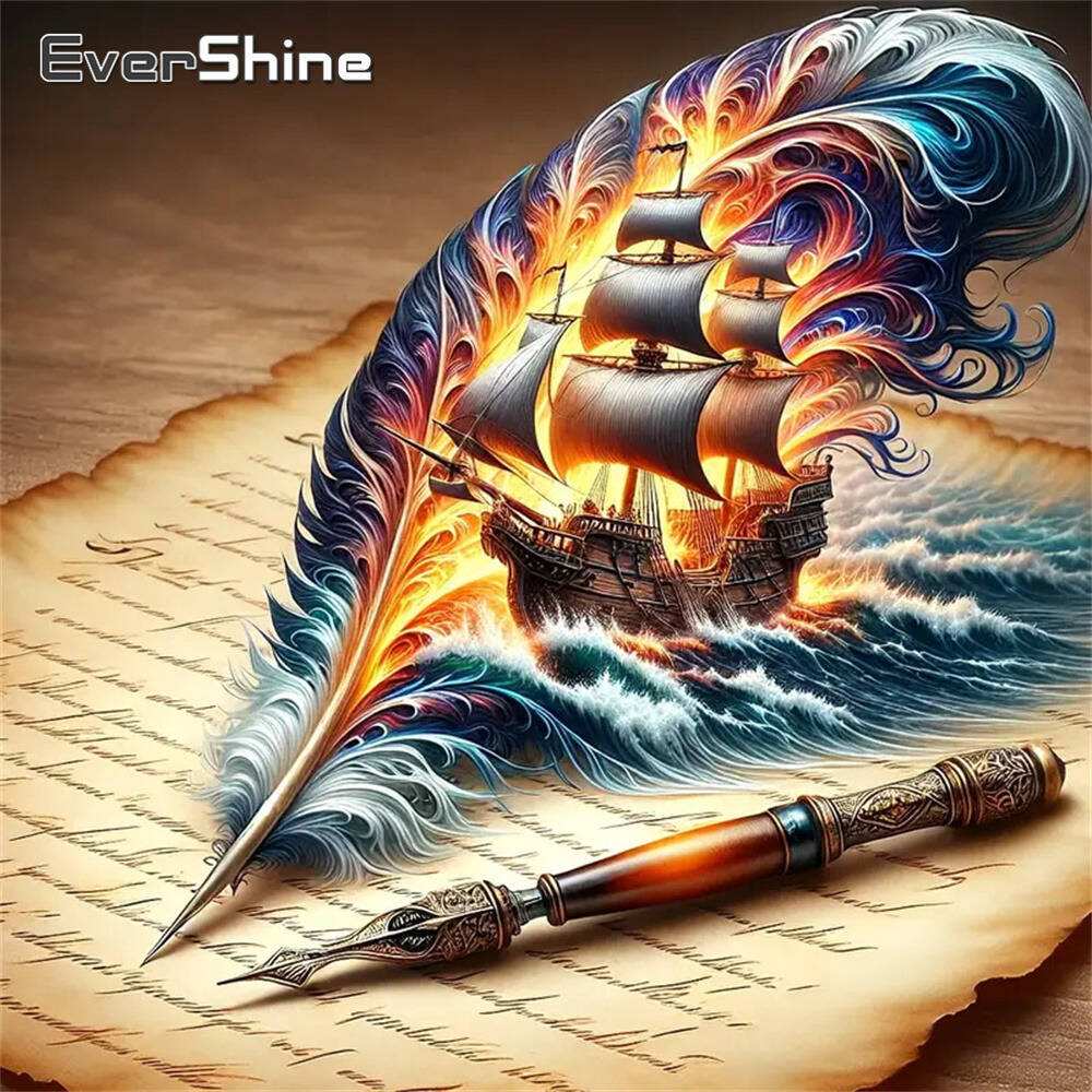 Evershine Full Square Round Di - đánh giá và giá Resin Art For Beginner