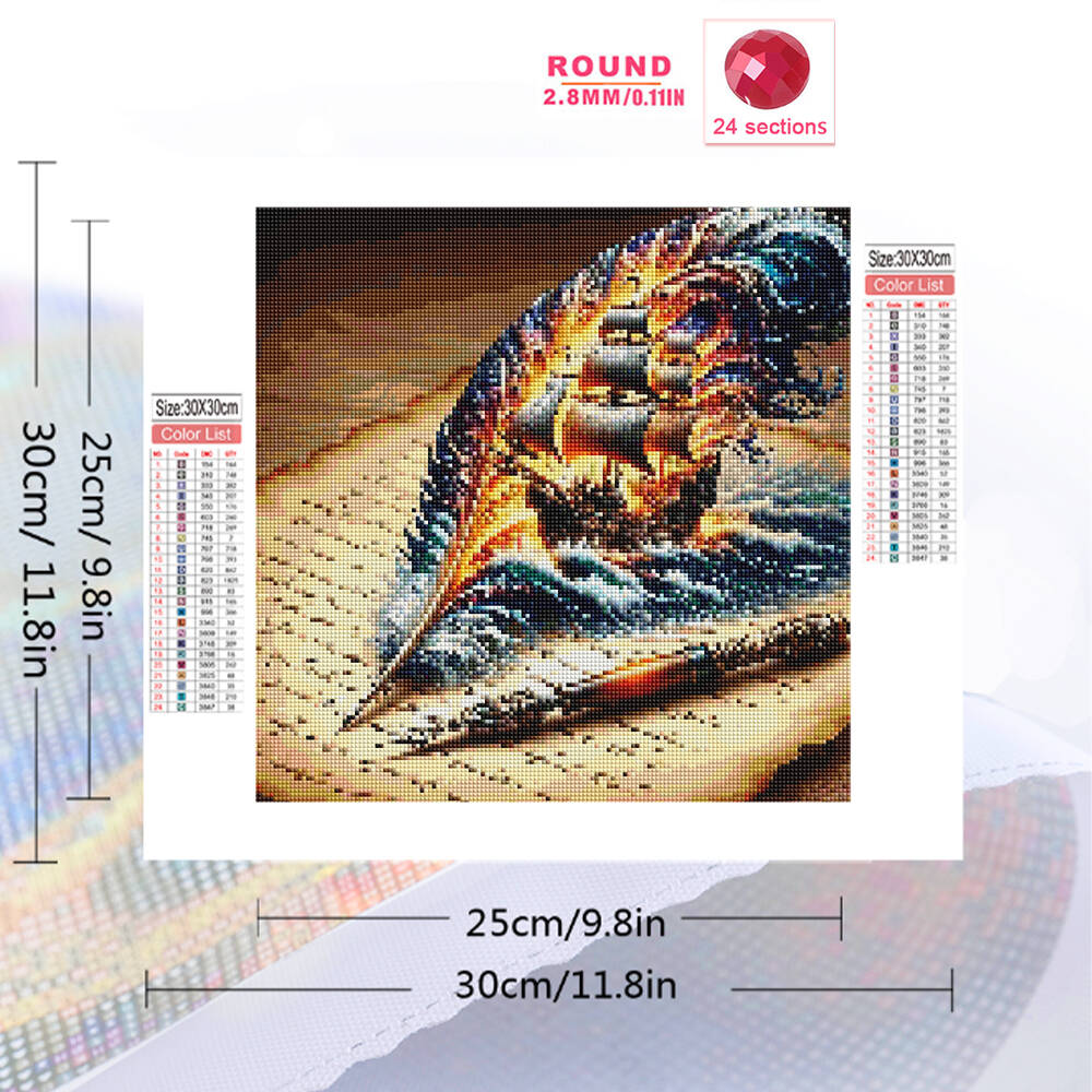 Evershine Full Square Round Di - đánh giá và giá Resin Art For Beginner