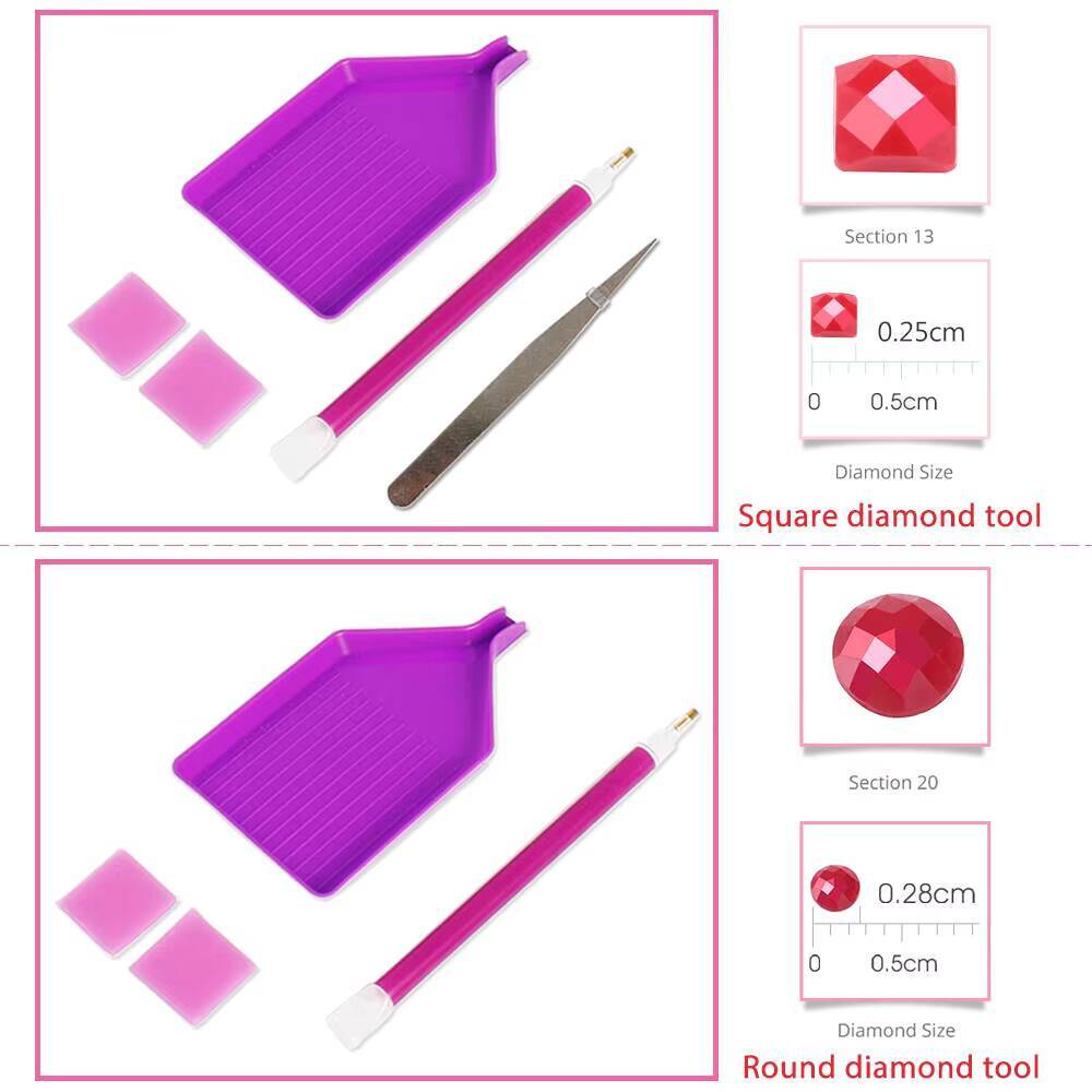 Evershine Full Square Round Di - đánh giá và giá Resin Art For Beginner