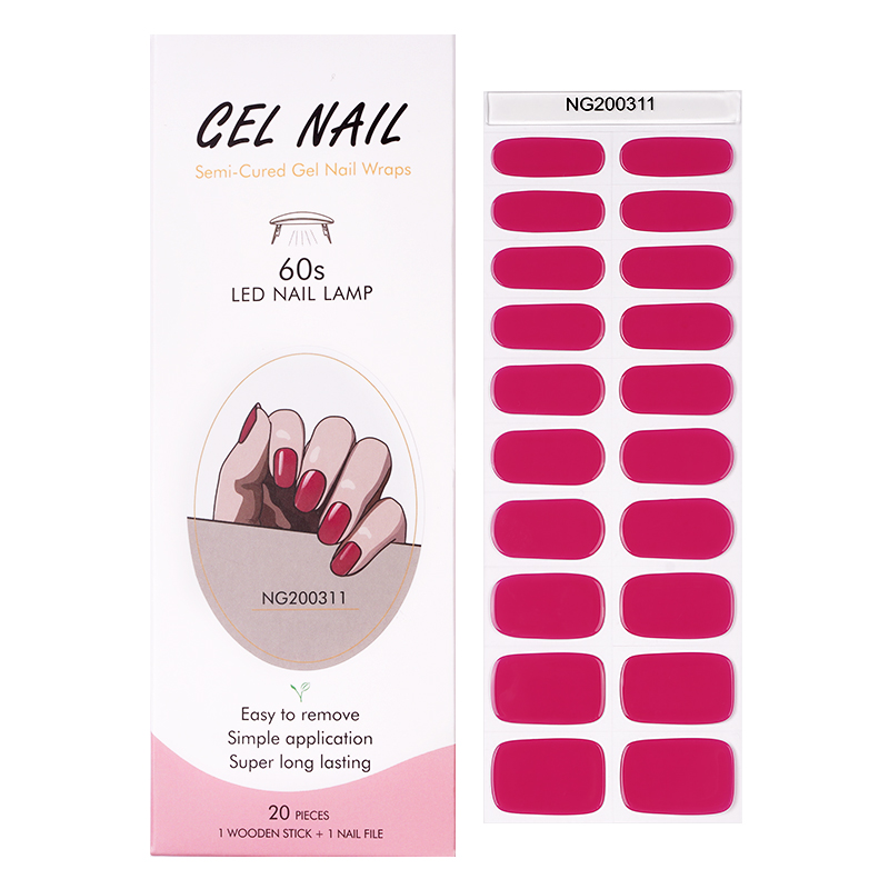 Huizi French Gel Nail Strips P - đánh giá và giá Uv Lamp Nail Resin