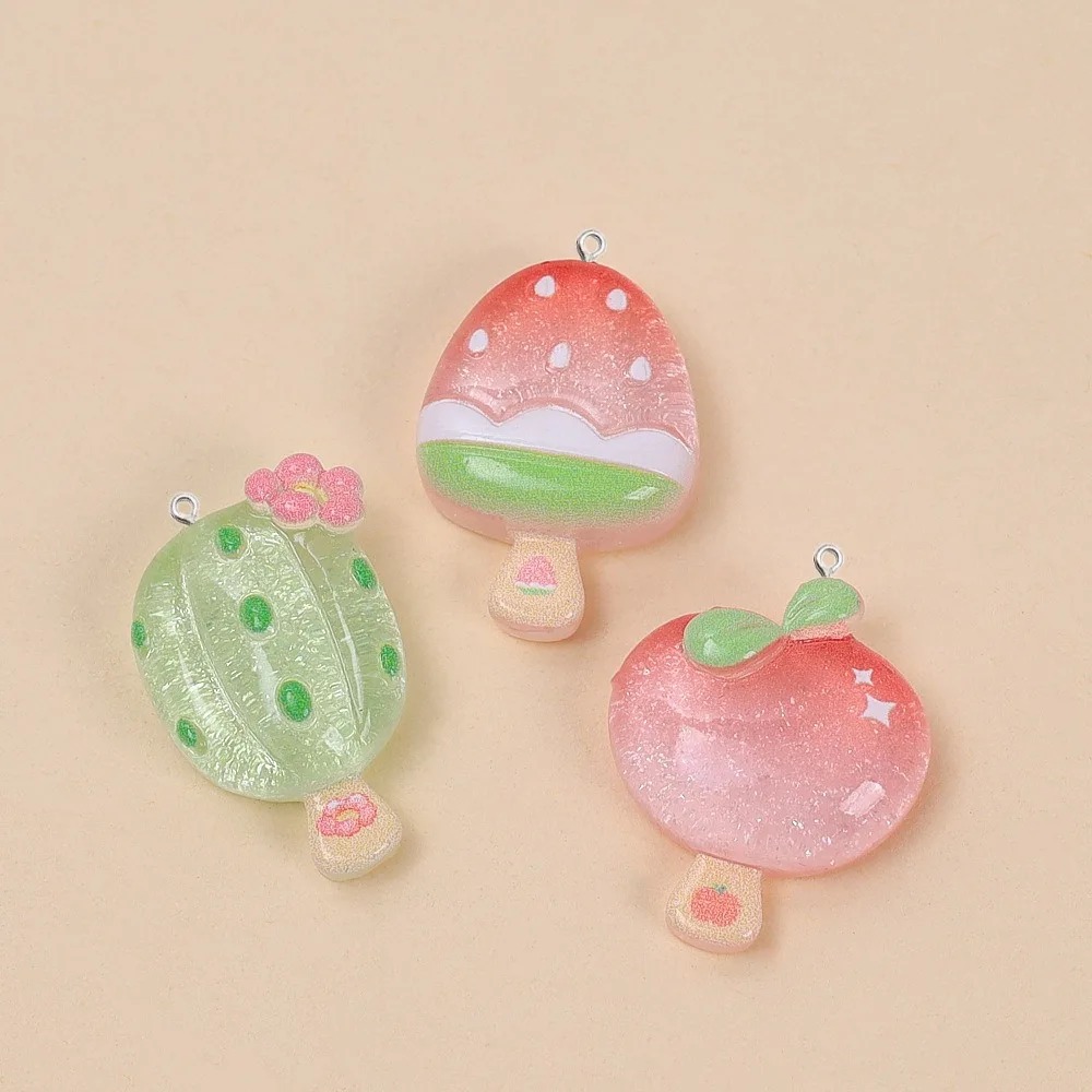 10Pcs Kawaii Summer Popsicle R - đánh giá và giá Resin Art With Flowers