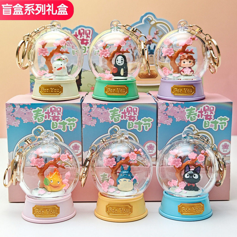 Hayao Miyazaki Keychain Cherry - đánh giá và giá Resin Art Case
