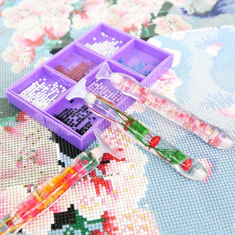 1set Flower Design Resin 5D Di - đánh giá và giá Resin Art With Flowers